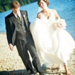 Summer Wedding in Vancouver by the beach